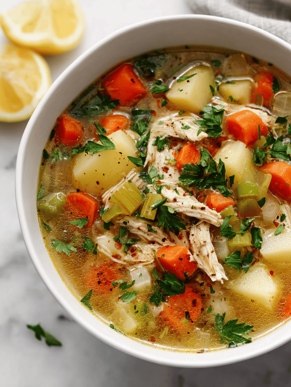 quick chicken soup recipe