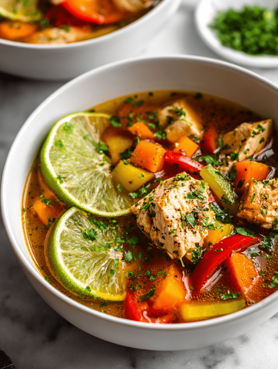 Mexican chicken soup recipe