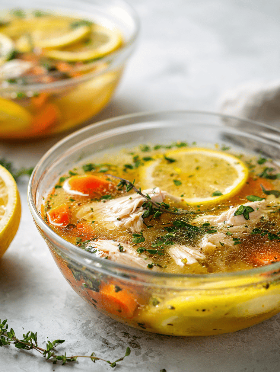 winter chicken soup recipe